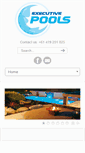 Mobile Screenshot of executivepools.com.au